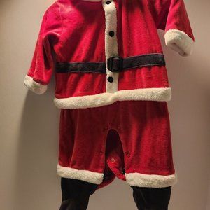 Used Santa Baby Onesie Suit 3-6 Months